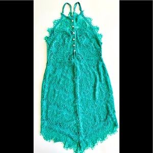 all lace beach dress